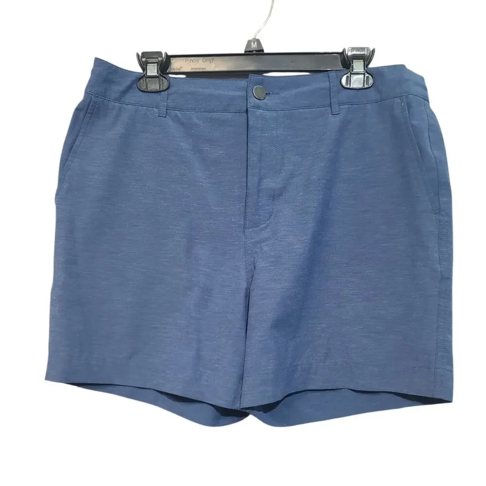 Faherty All Day Shorts Heathered BLue Men's Size 33 MBC0103